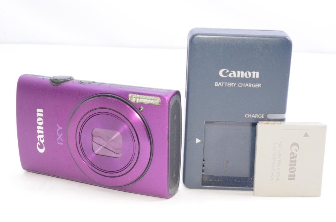キャノン Canon IXY 600F パープル コンパクトデジタルカメラ