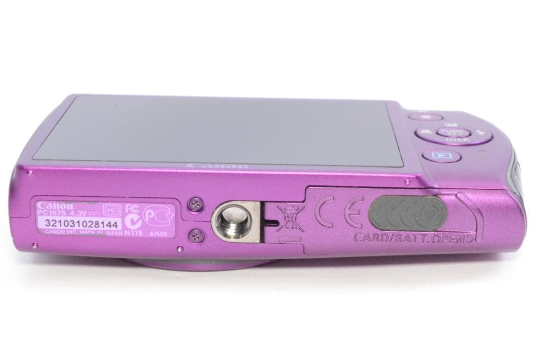 キャノン Canon IXY 600F パープル コンパクトデジタルカメラ