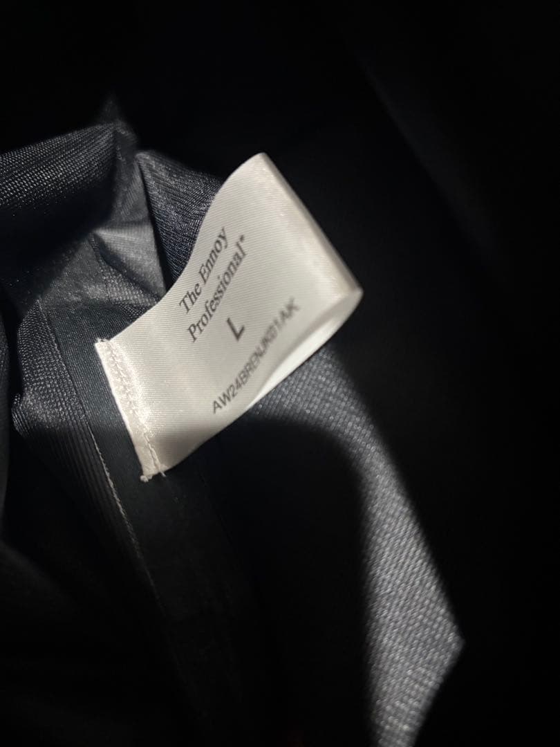 ENNOY 3Layer Shell Jacket Black Lサイズ