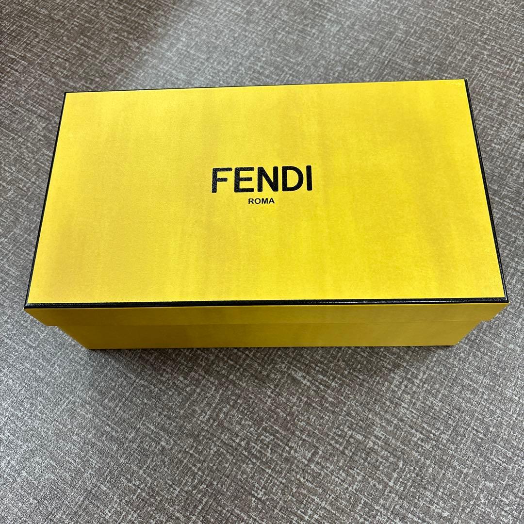 FENDI ブラウン　ミュール22.5㎝