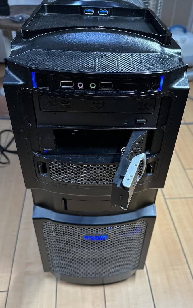 【完全無音・静音PC】 Windows11 ミドルタワー 一式 動作品