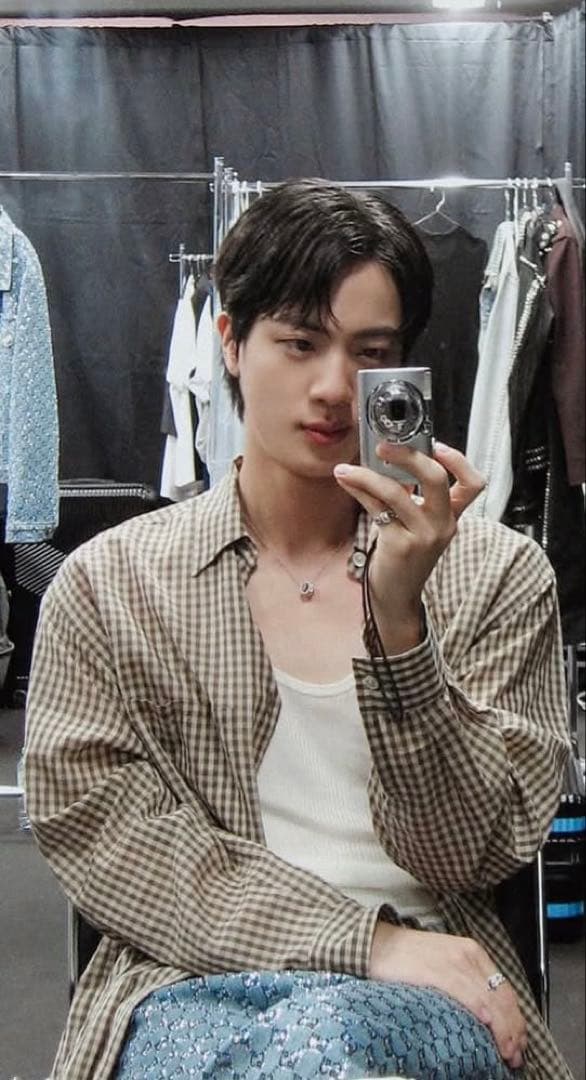 トップス AURALEE AIRY LIGHT COTTON CHECK BIGSHIRT