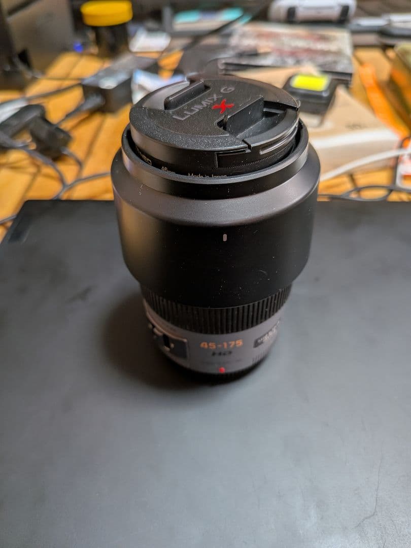 LUMIX PZ45-175 電動ズームレンズ シルバー パナソニック