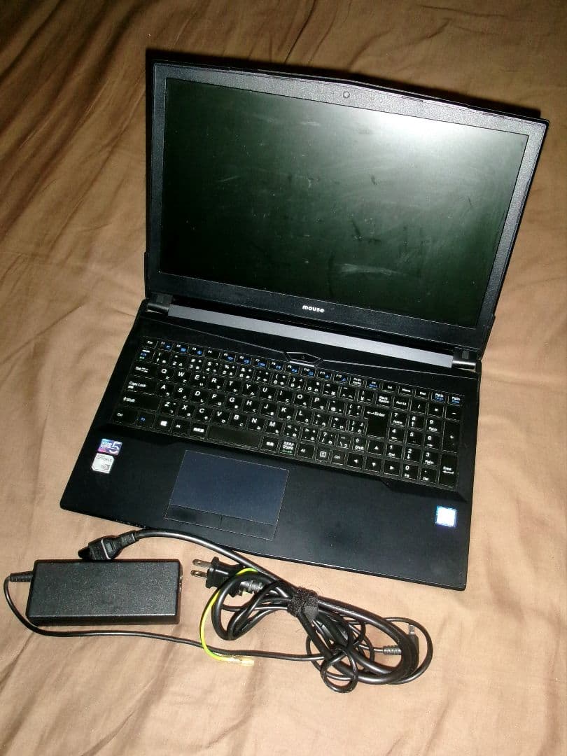 mouse マウスコンピューター ゲーミングノートPC ACアダプター付き