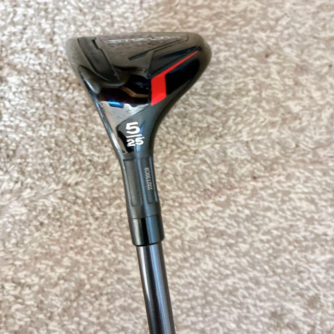 レフティ テーラーメイド ステルス 5番ユーティリティ25度 カーボンシャフトR
