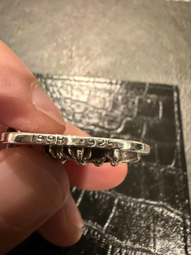 ✨美品✨CHROME HEARTSレイズドセメタリードッグタグ 1998 NYC