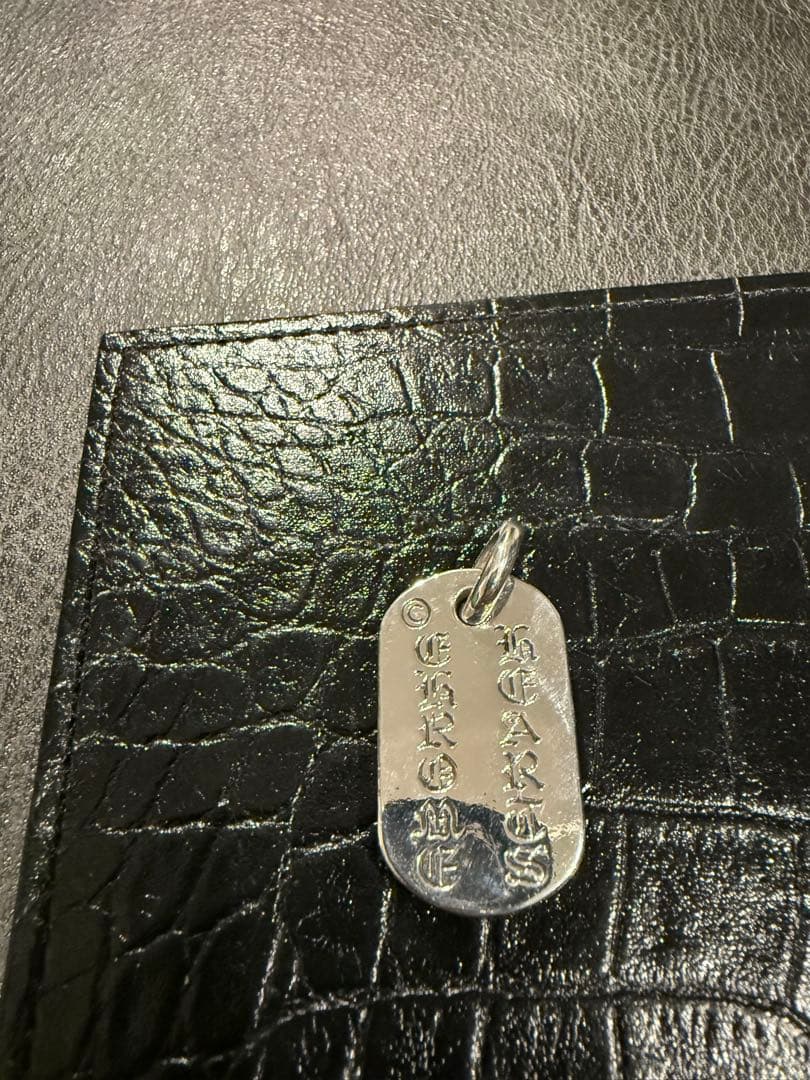 ✨美品✨CHROME HEARTSレイズドセメタリードッグタグ 1998 NYC
