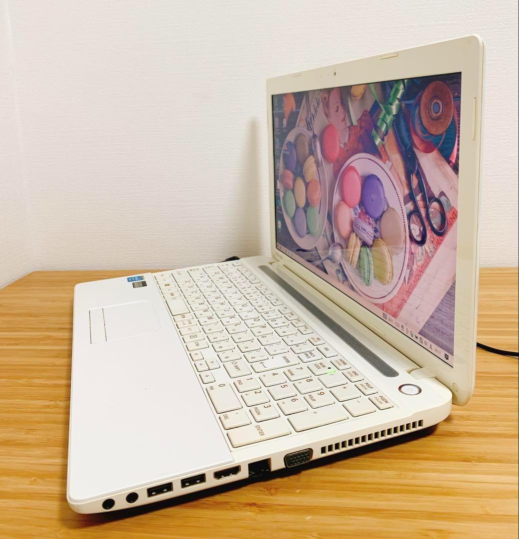 カメラ付PC✨人気の薄型✨dynabookノートパソコン　オフィス付き✨日本製