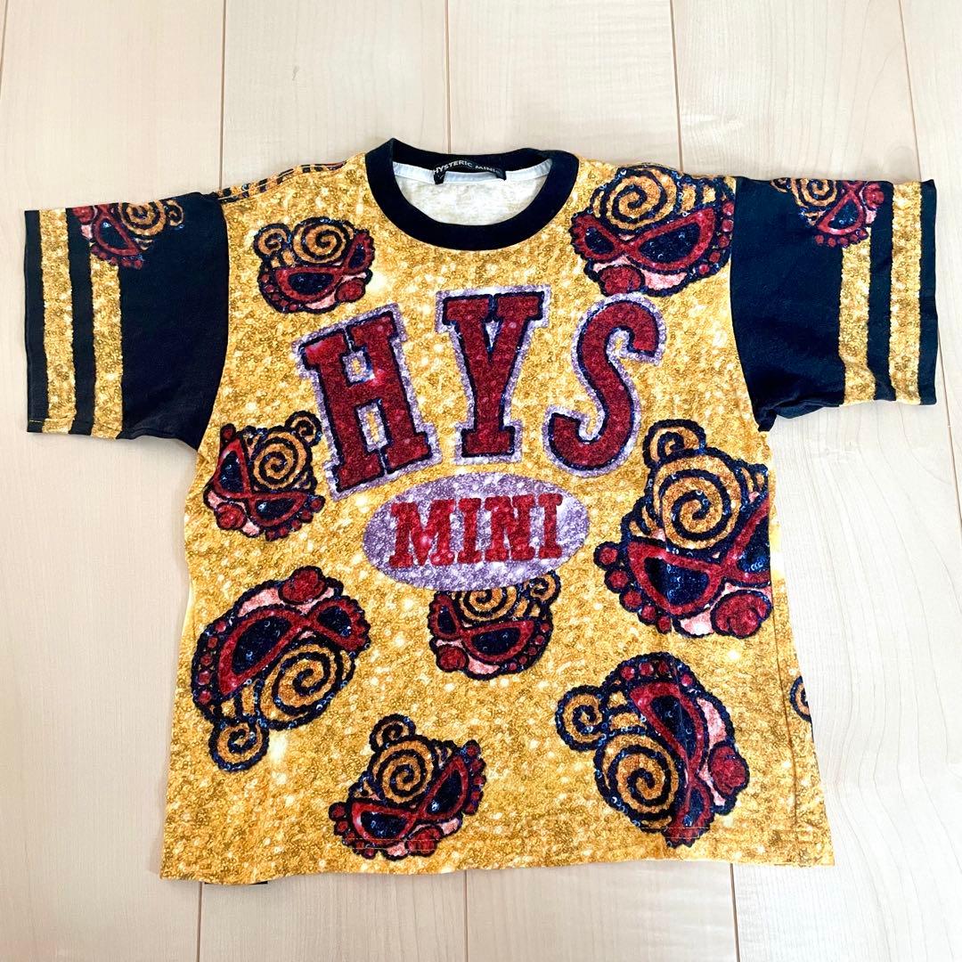 ヒスミニ hysteric mini tシャツ ハーフパンツ スパンコール
