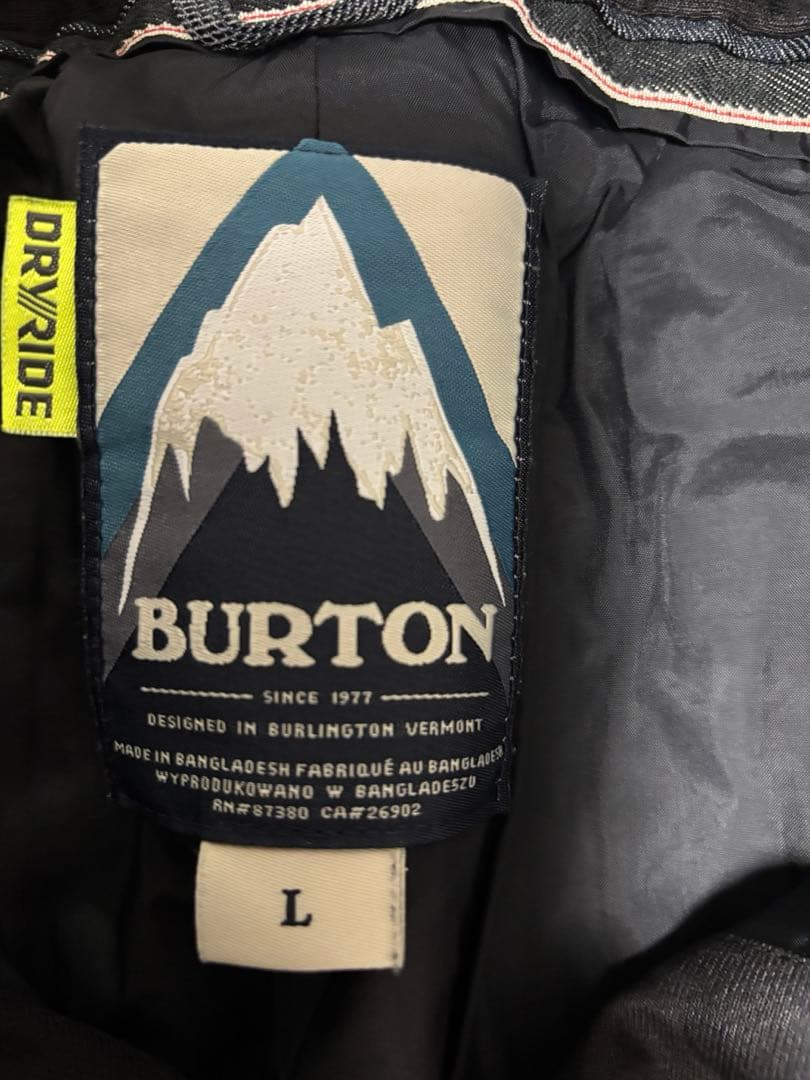 BURTON スノーボードパンツ ダークグレー L