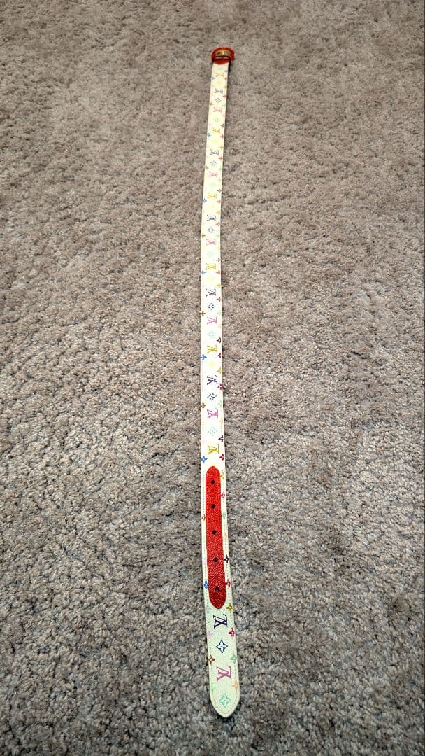 【良品】ルイヴィトン モノグラム ブロン サンチュール キャンディ 80