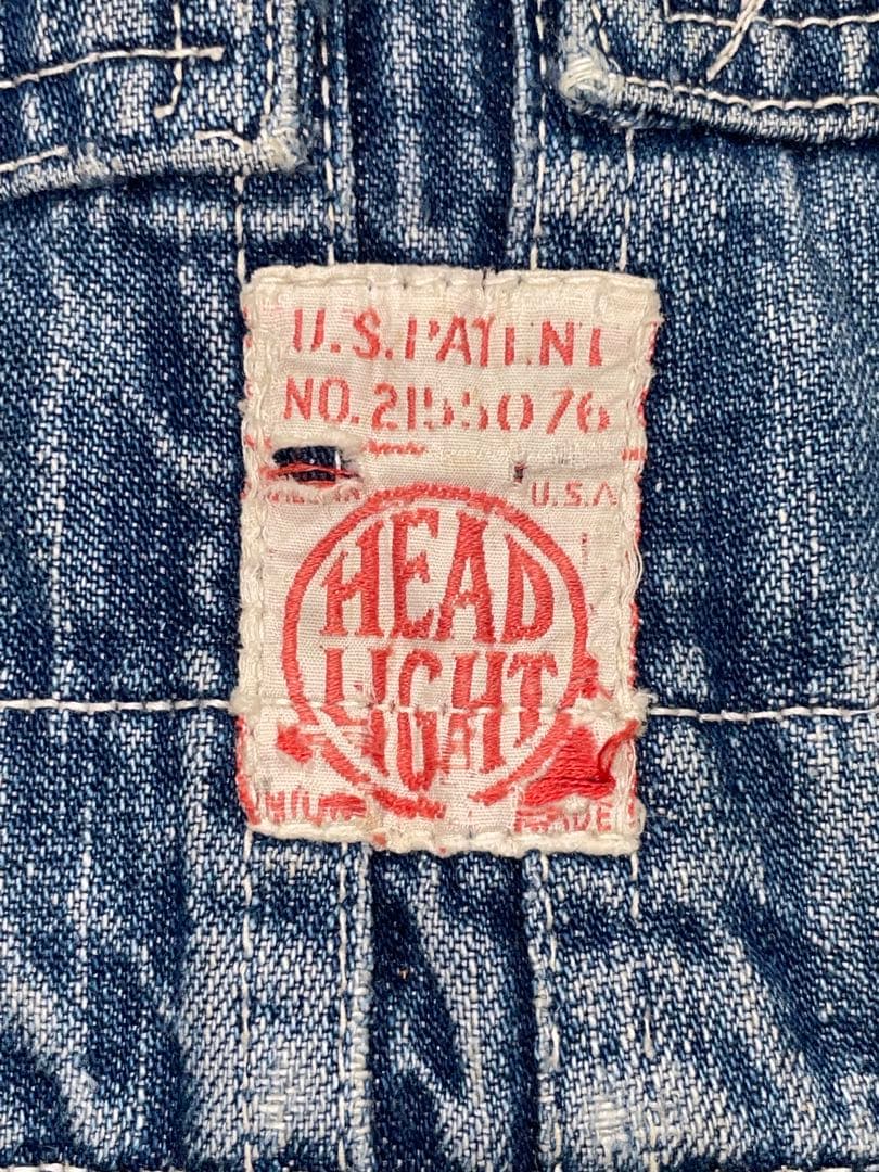 50s ヘッドライト オーバーオール 訳アリ特価 34-35