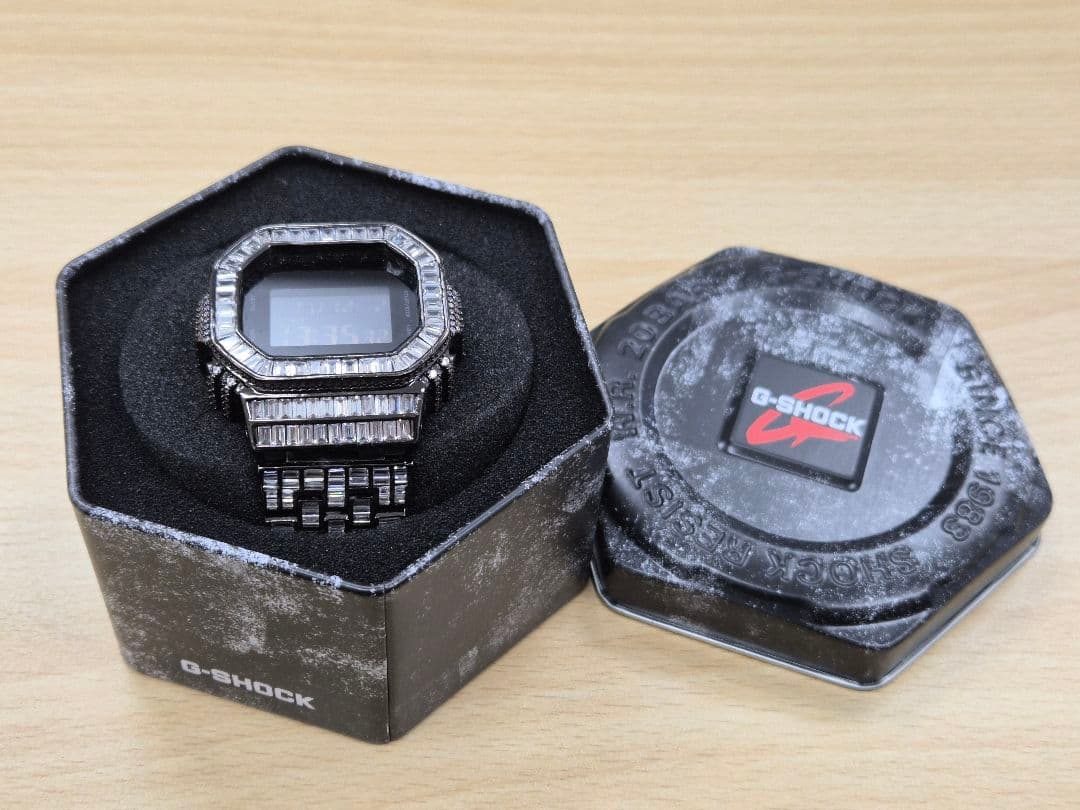 【美品】CASIO G-SHOCK ジルコニアカスタム DW5600 デジタル
