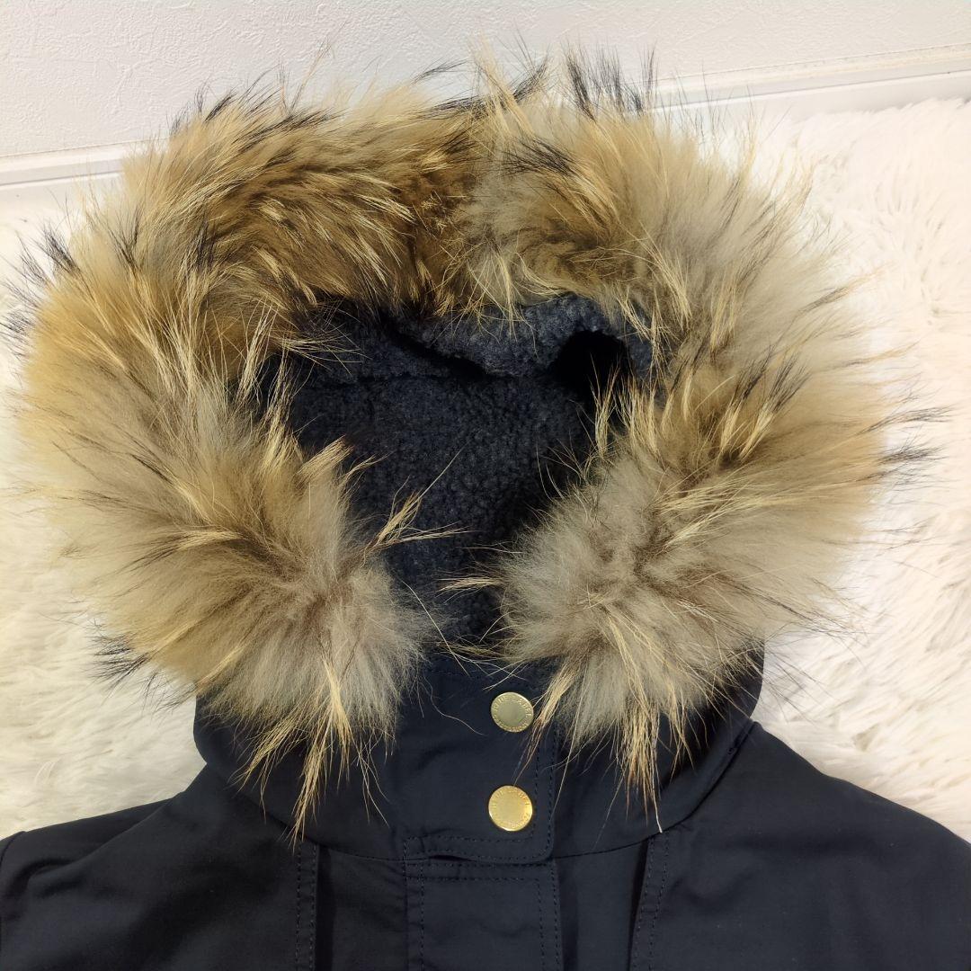 ブルーレーベルクレストブリッジ 5wayモッズコート ボアブルゾンライナー