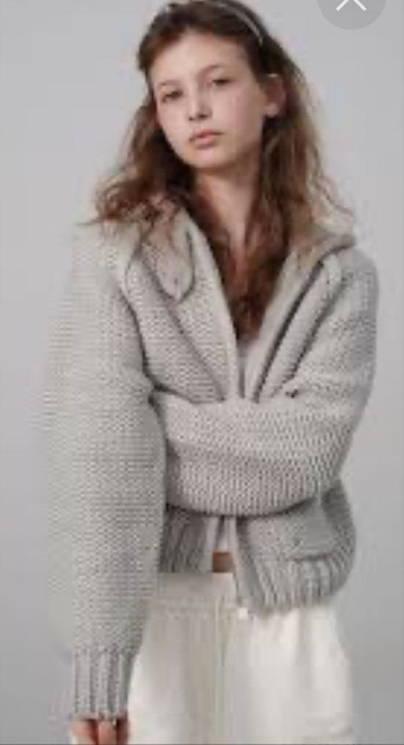 The Barnnet Soap Zip-upニットカーディガン