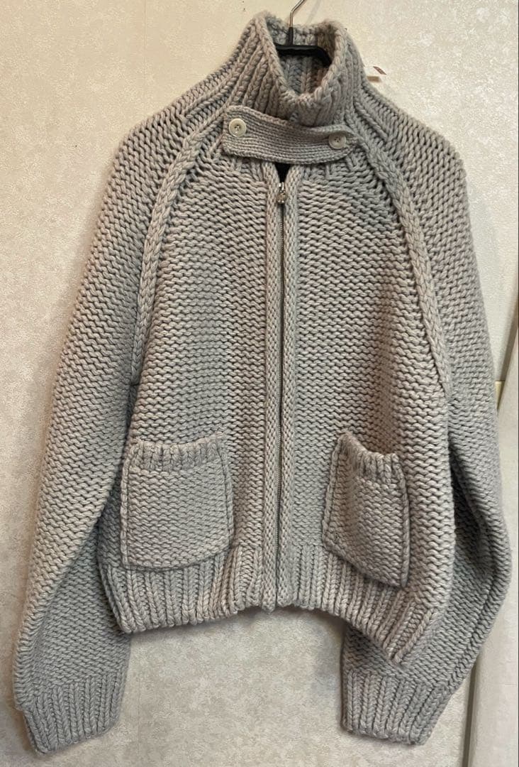 The Barnnet Soap Zip-upニットカーディガン