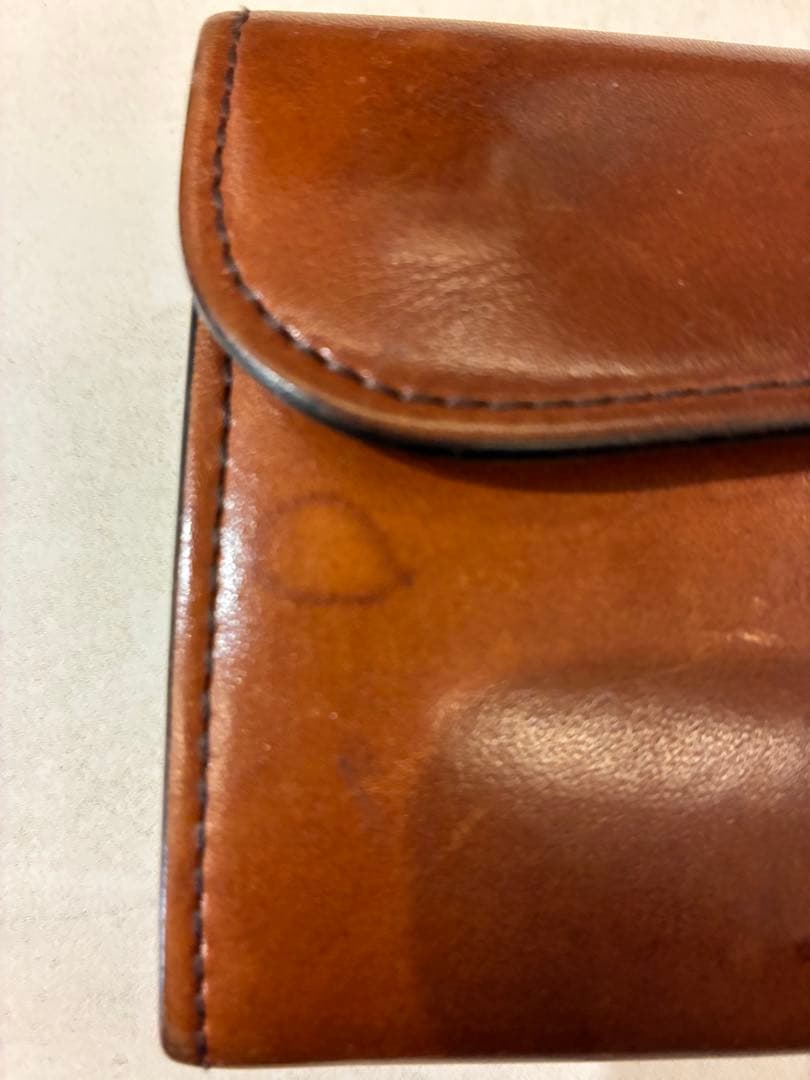 WILDSWANS ブラウンレザー 長財布 WAVE