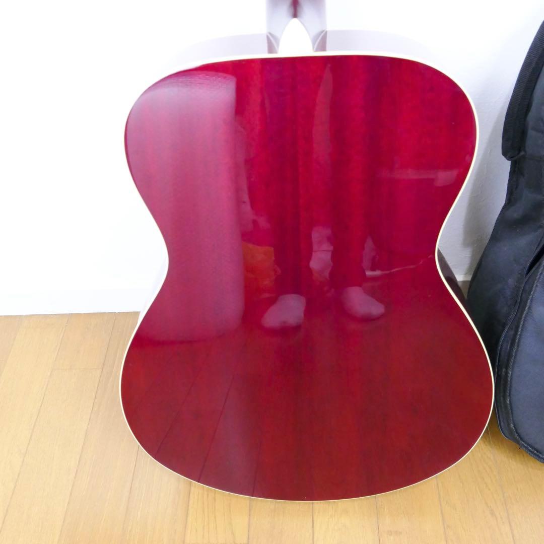 YAMAHA FS820 レッド アコースティック　ヤマハ　カバー付