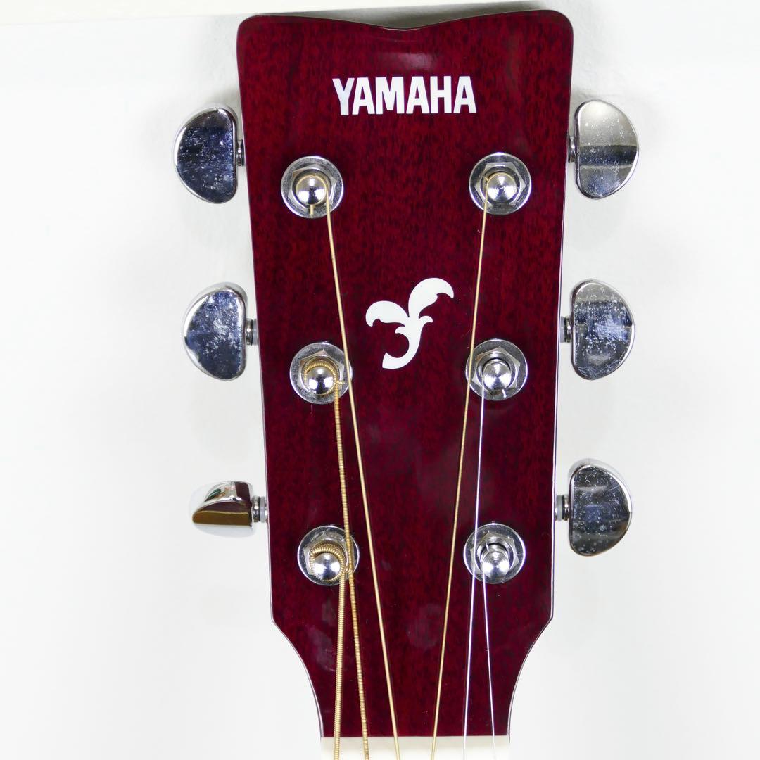 YAMAHA FS820 レッド アコースティック　ヤマハ　カバー付