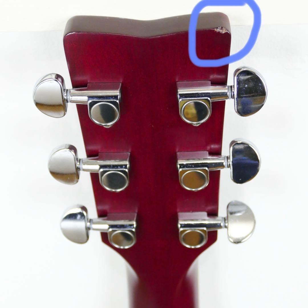 YAMAHA FS820 レッド アコースティック　ヤマハ　カバー付