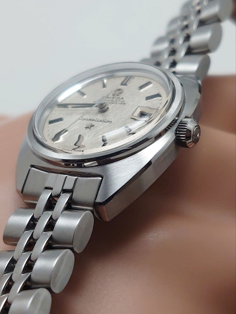 OH済 1968年製 オメガ コンステレーション レディース 箱ギャラ付き極上品