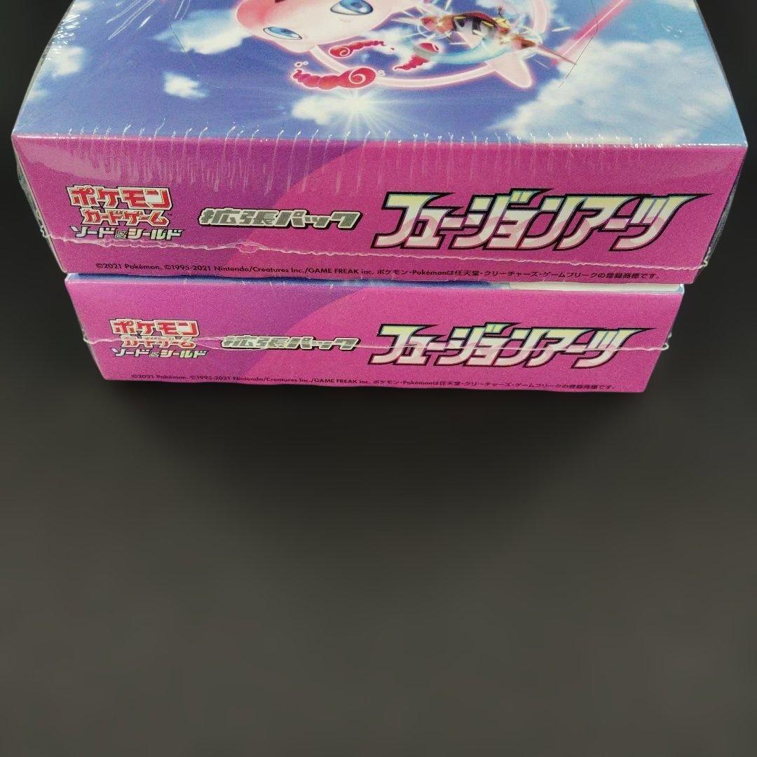 【新品未開封 】ポケモンカードゲーム フュージョンアーツ BOX シュリンク付き