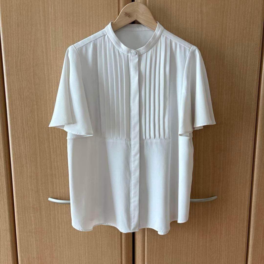 【ひまわりん】　プラステ　リネンブレンドジャケット　ホワイトブラウス2点