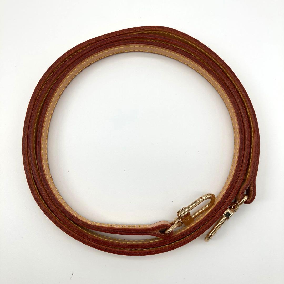 極美品 ルイヴィトン ショルダーストラップ ベルト 肩紐 ヌメ革 1.2×100