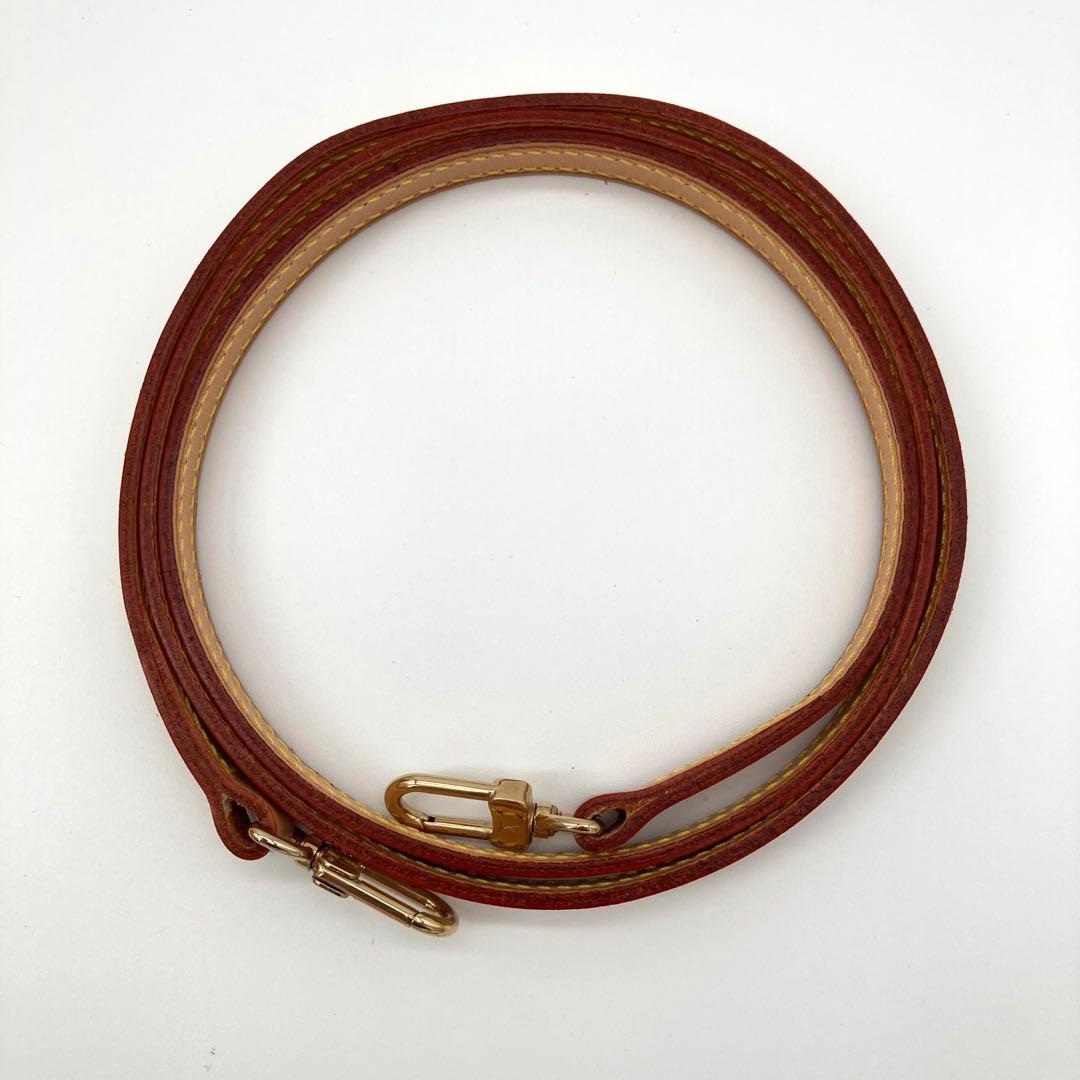 極美品 ルイヴィトン ショルダーストラップ ベルト 肩紐 ヌメ革 1.2×100