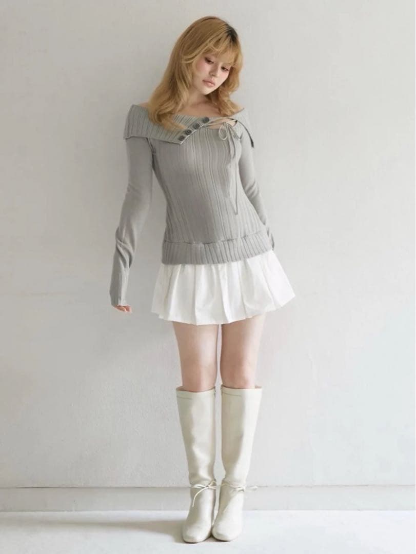 ワンピース andmary isabel knit mini dress