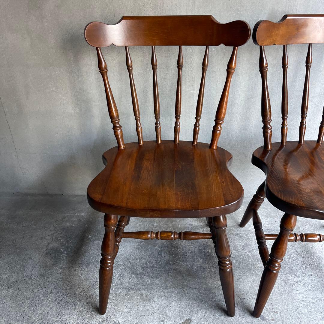 飛騨家具　キツツキ　ウィンザーチェア