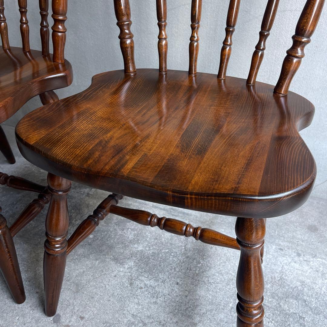 飛騨家具　キツツキ　ウィンザーチェア