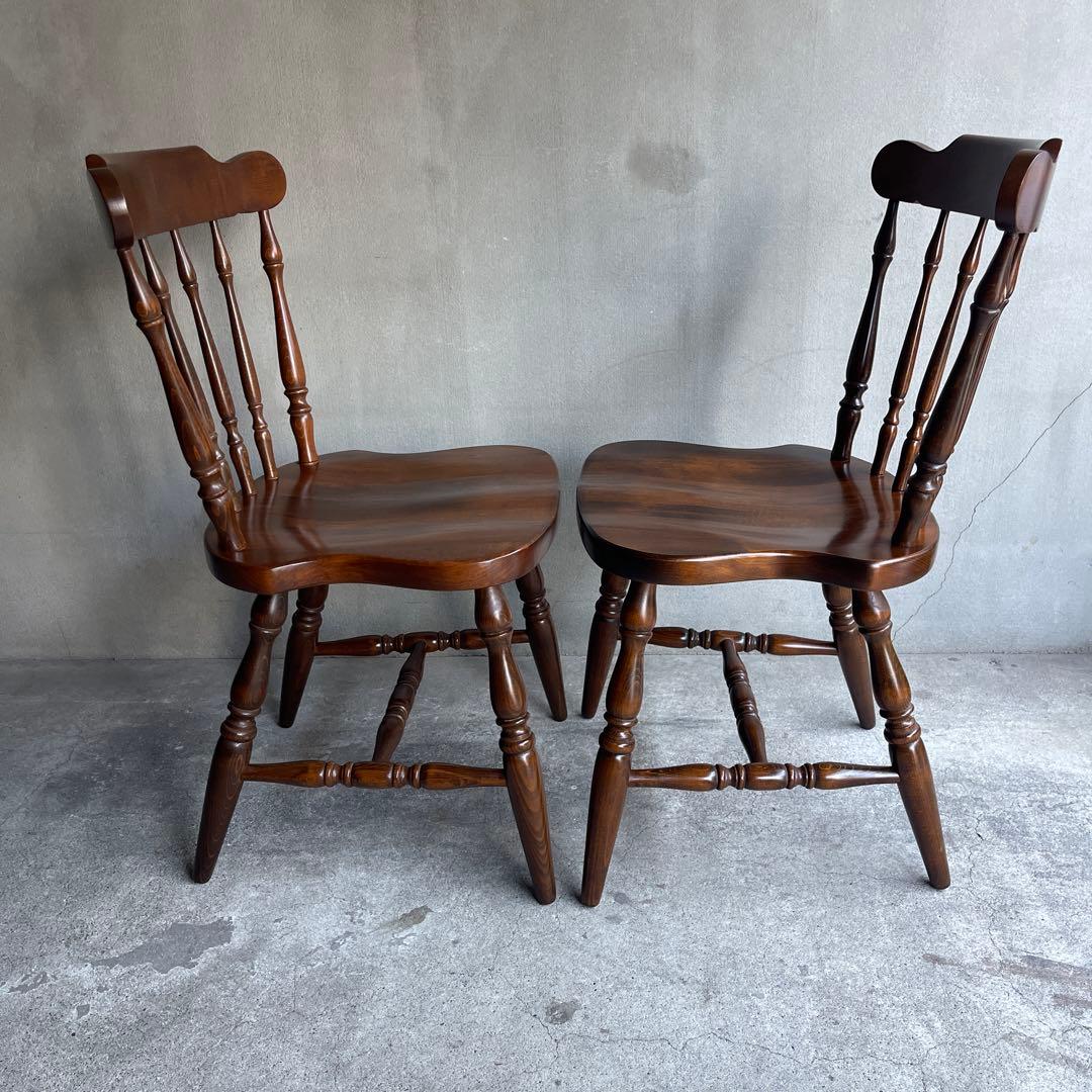 飛騨家具　キツツキ　ウィンザーチェア