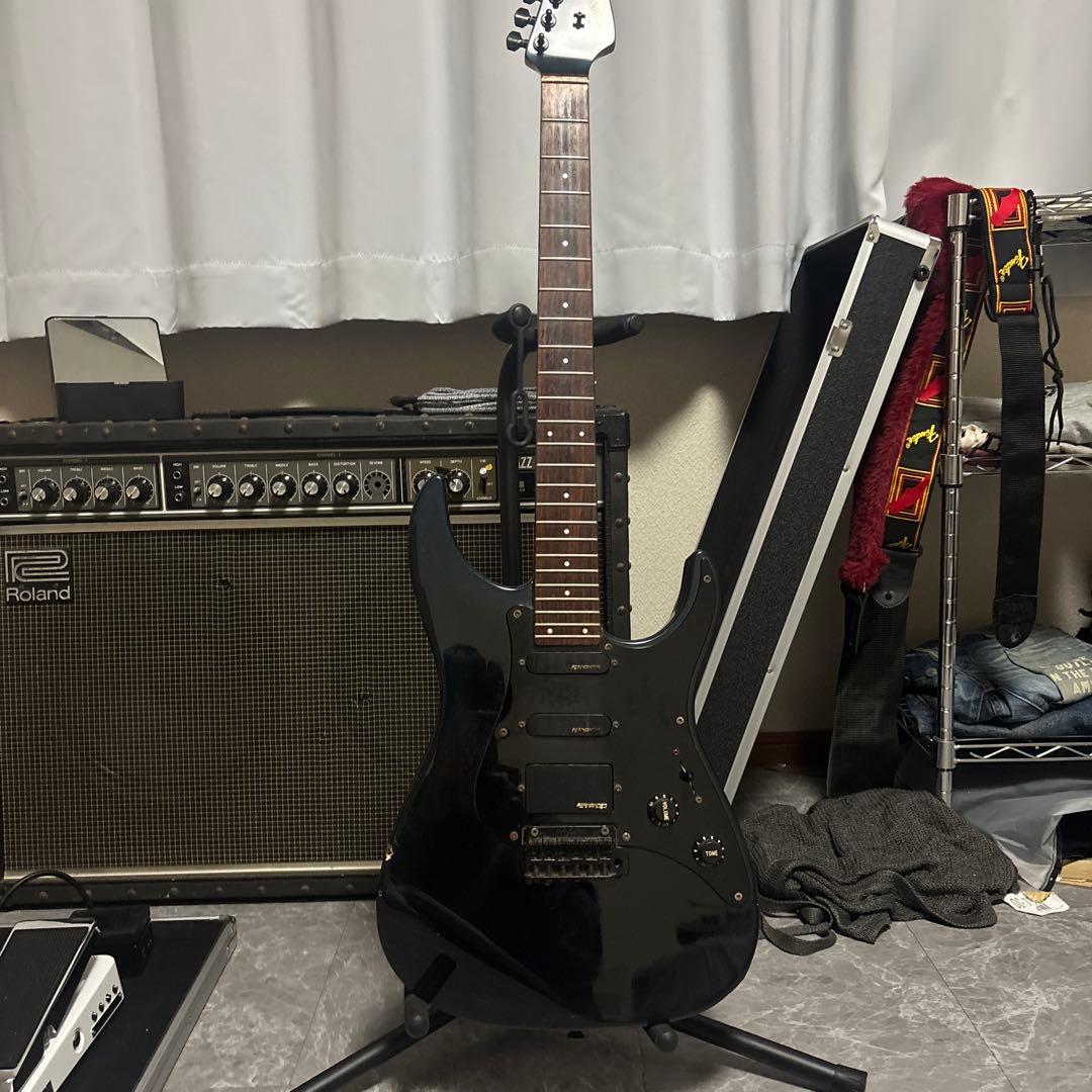 FERNANDES ブラック エレキギター