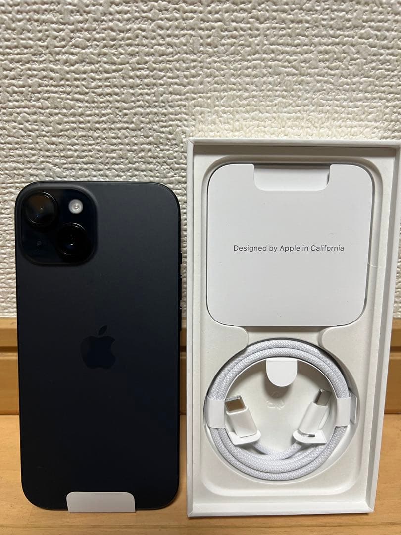 【新品未使用】　iPhone15 128GB ブラック