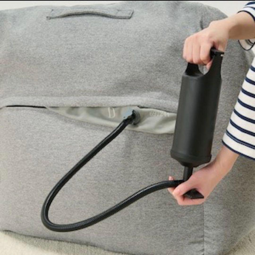 無印良品　空気でできたソファ　1人がけソファ