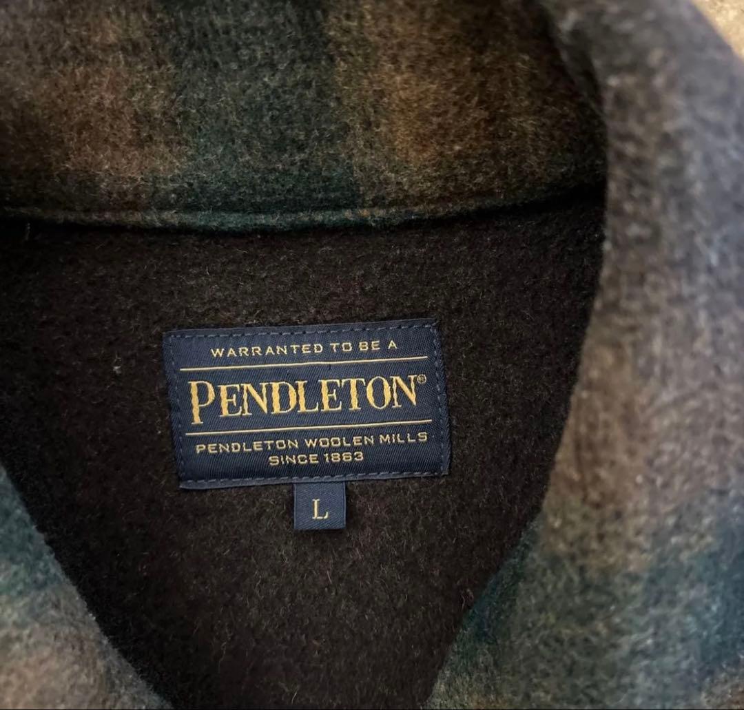 ペンドルトン PENDLETON ウール チェック柄 ジャケット CPO