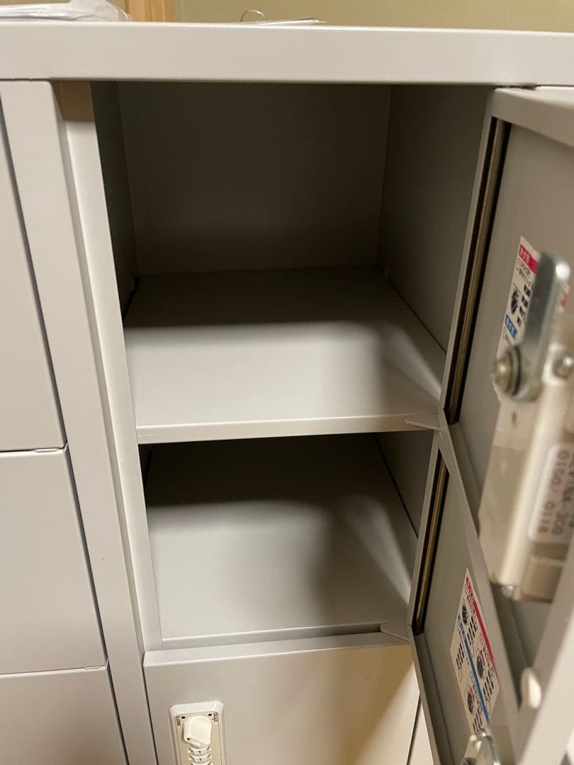 ロッカー 6人 ダイヤル錠 保管庫 セキュリティボックス オフィスロッカー