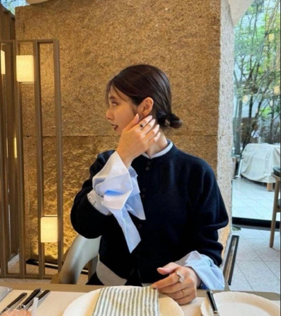 【正規品】Bibiy ANGELIQUE KNIT ネイビー