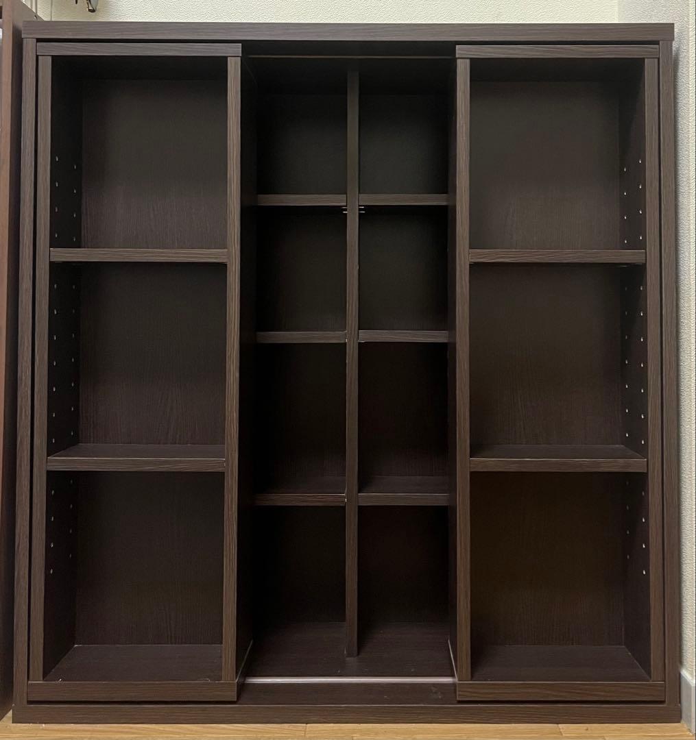 【本日までの出品、最終お値下げ】ニトリ　スライド本棚