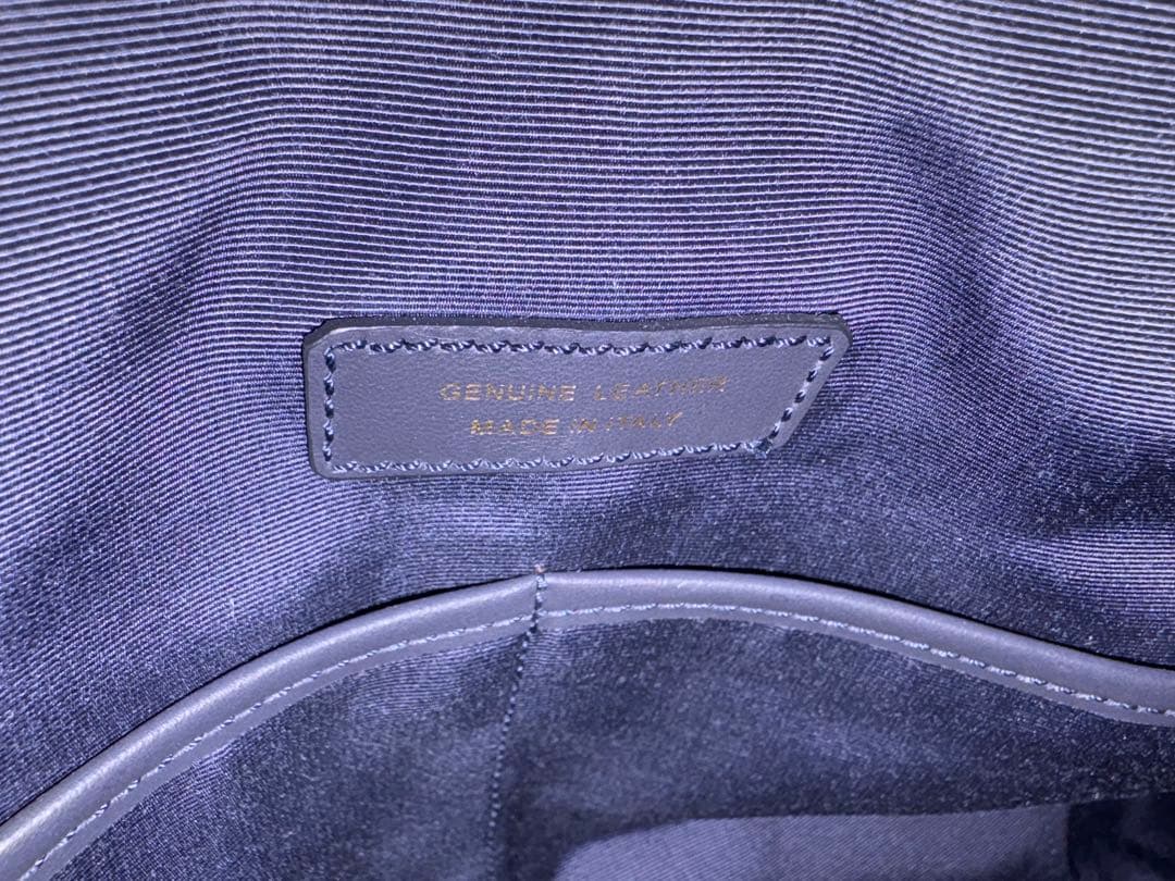 TOD’S × Mame Kurogouchi コラボ ボストンバッグ ネイビー