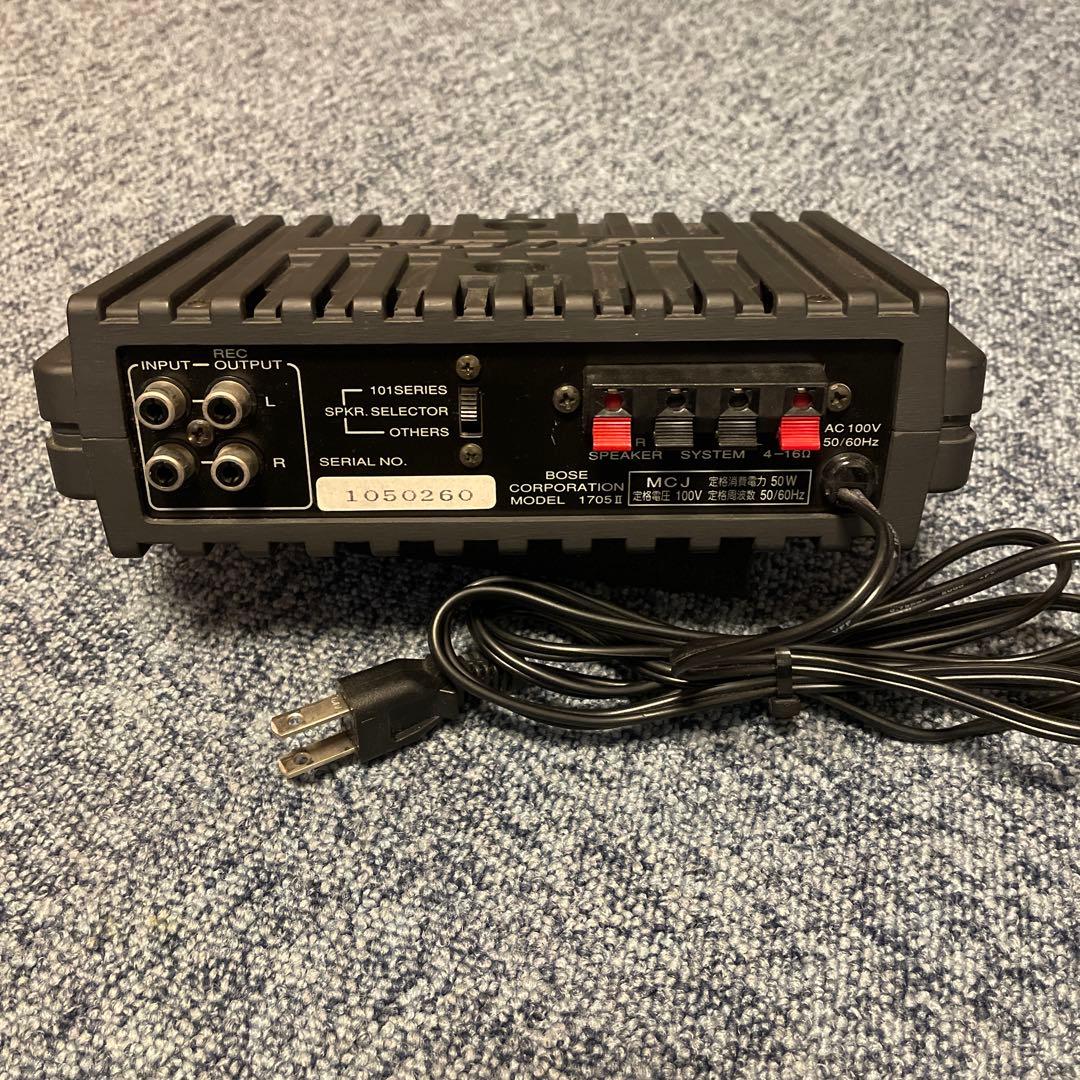 BOSE Model 1705 II パワーアンプ
