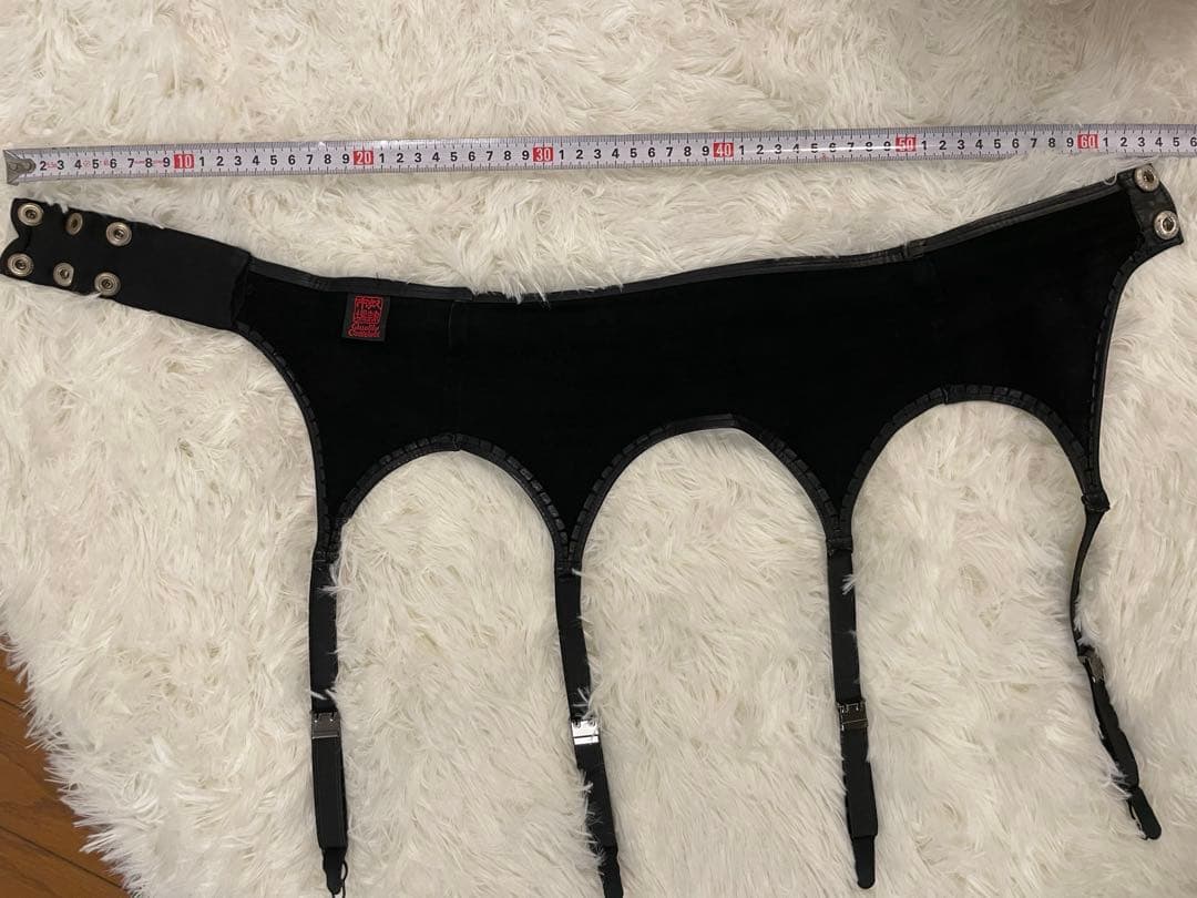 SM 黒 レザー ガーターベルト　レザー　フェチ