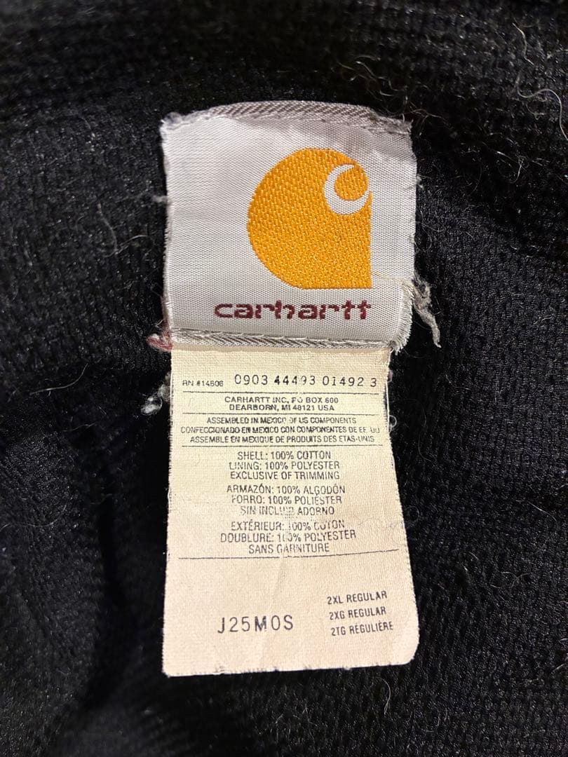 M*k様 カーハート アクティブジャケット/J25 MOS/モスグリーン/2XL