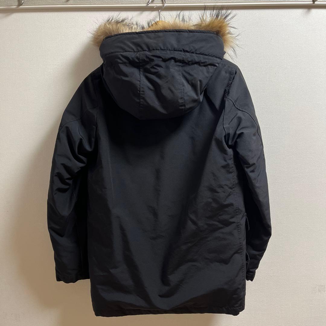 ダントン　ダウンジャケット ファー付き