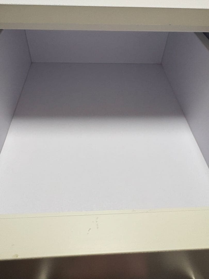 【もかちゃんのママ専用】ネイルテーブル　ホワイト キャスター付きデスク