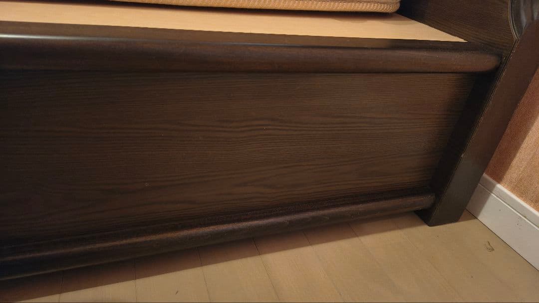 ✶直接引取り限定✶木製 ダブルベッド