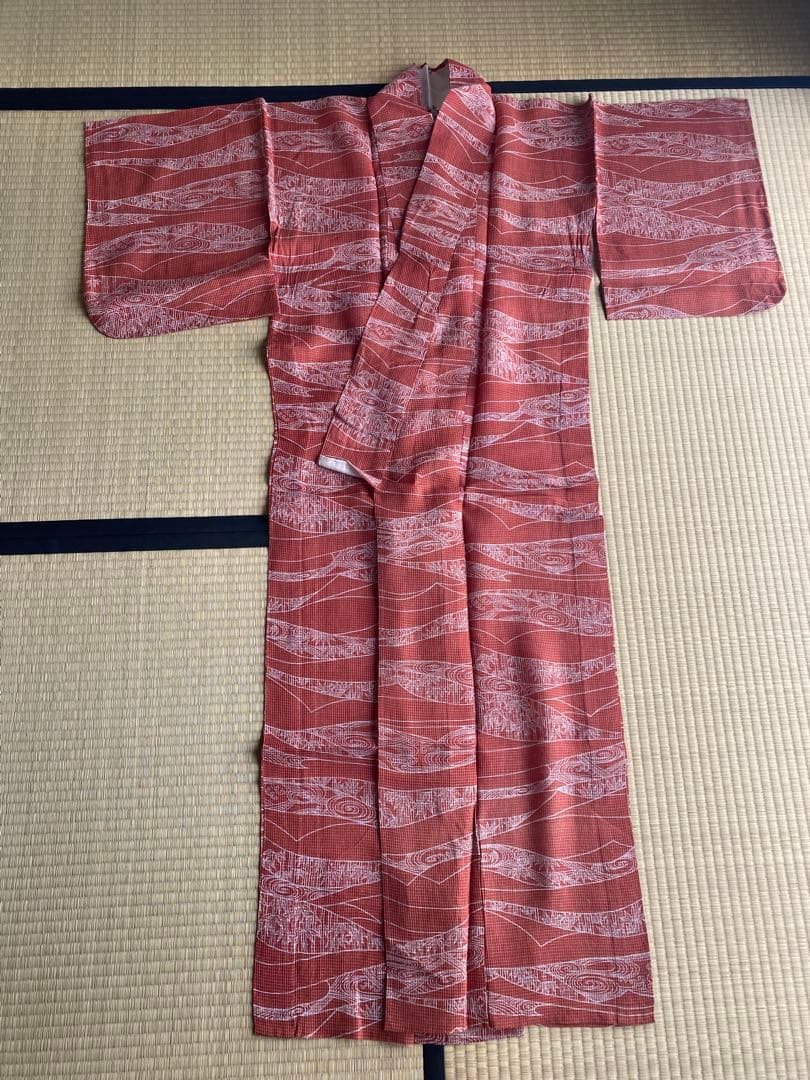 絹紅梅　浴衣