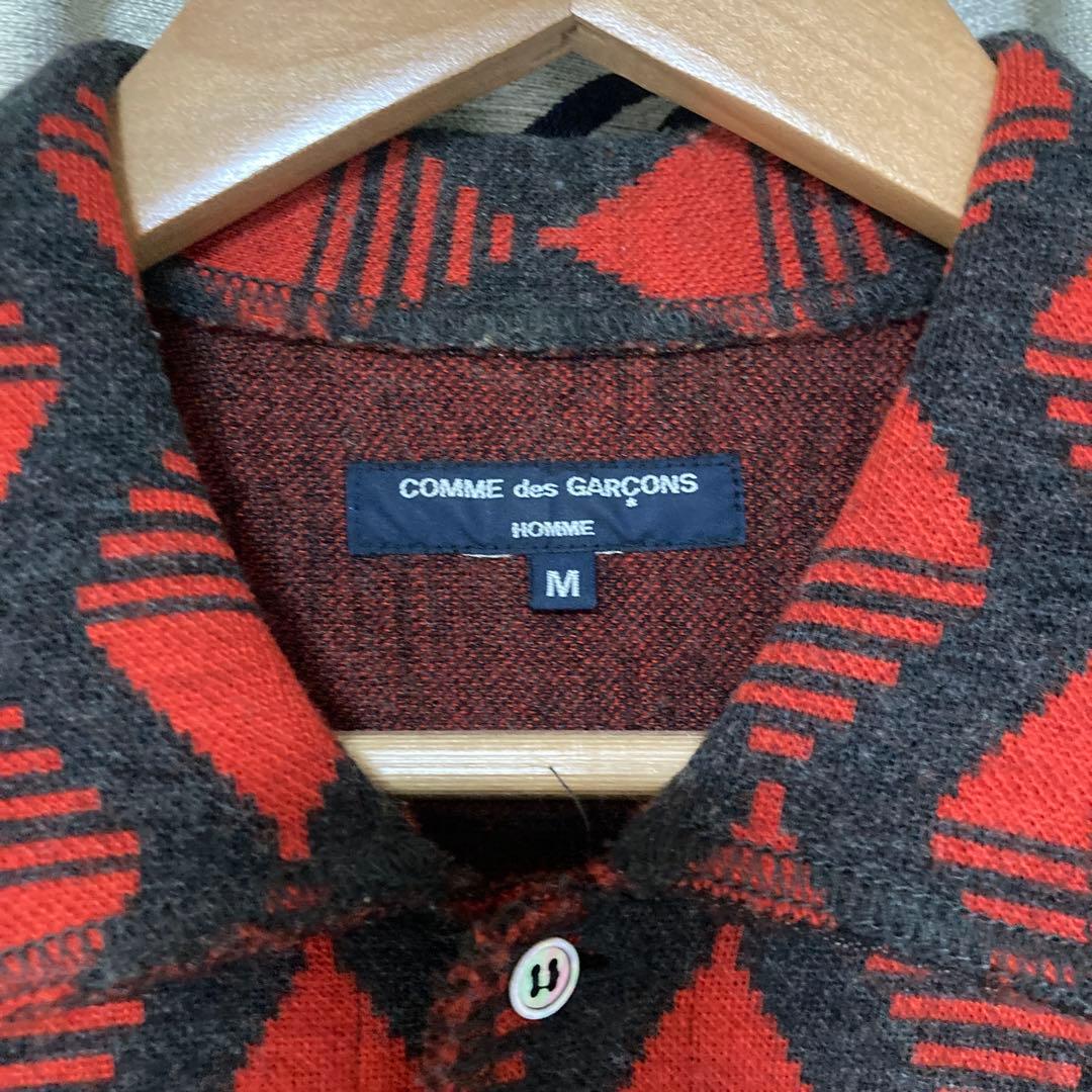 コムデギャルソンオム　ニットシャツ