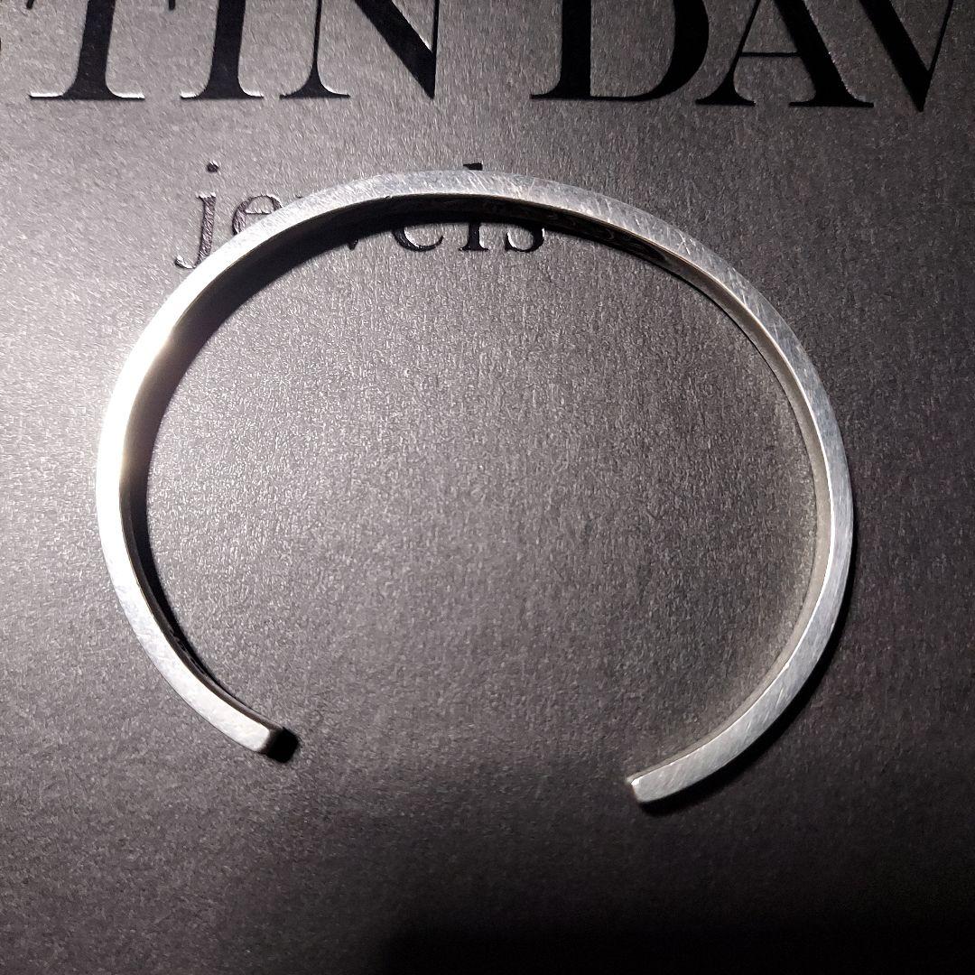 JUSTIN DAVIS シルバーバングル